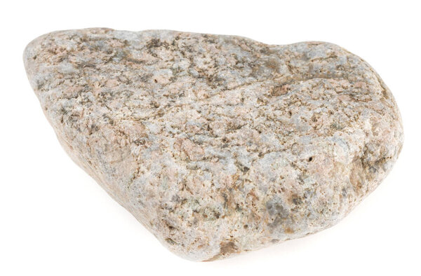 Natural large stone, cobblestone isolated on white background. stones for baths and saunas