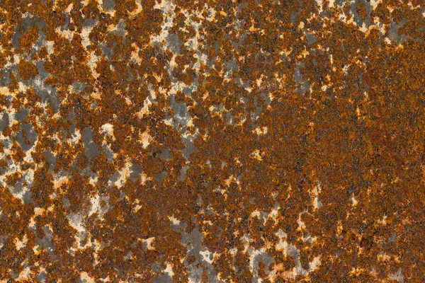 Paslı metal arka plan dokusu. Eski paslı demir. Yakın çekim.