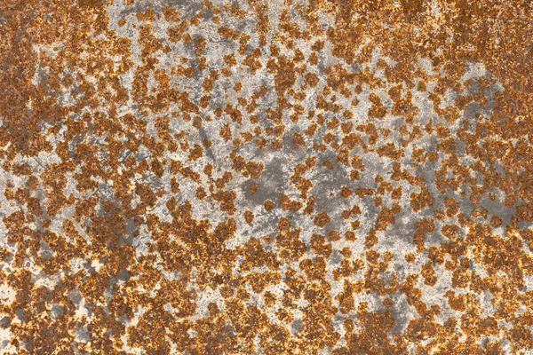 Paslı metal arka plan dokusu. Eski paslı demir. Yakın çekim.