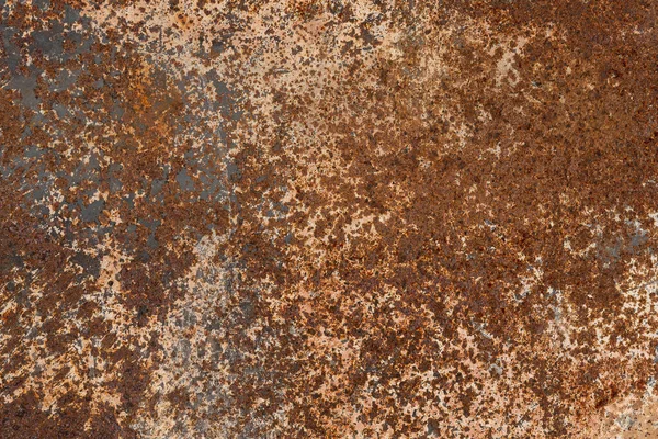 Rostiger Metallhintergrund Altes Rostiges Eisen Aus Nächster Nähe — Stockfoto