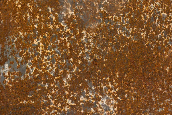 Paslı metal arka plan dokusu. Eski paslı demir. Yakın çekim.