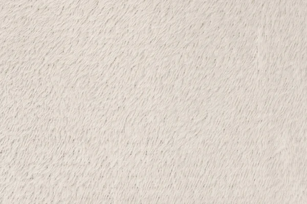 白色天然羊毛 白色质感背景 白色无缝毛绒格子呢 设计师用蓬松毛皮的质地 特写片断白色羊毛地毯 — 图库照片