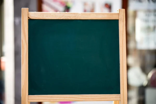 Chalkboard Madeira Verde Stree — Fotografia de Stock