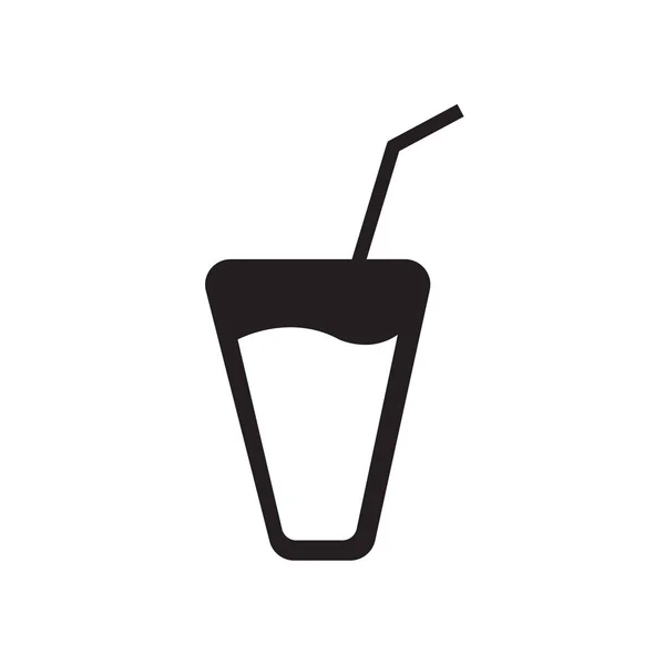 Orange Juice Icon Isolated White Background Your Web Mobile App — Stock Vector