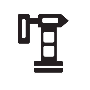 Web ve mobil uygulaması tasarım için beyaz arka plan üzerinde izole beton karıştırıcı simgesini