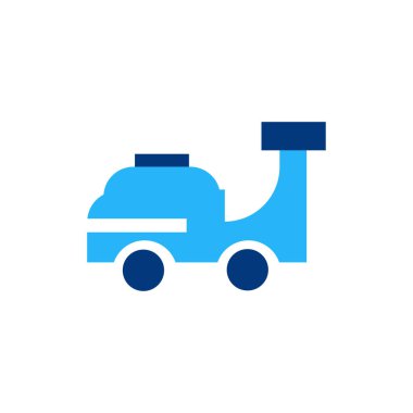 Web ve mobil uygulaması tasarımı, Vespa logo kavramı için beyaz arka plan üzerinde izole Vespa simge vektör