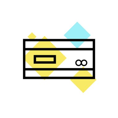 Hediye simge vektör işareti ve beyaz arka plan üzerinde G izole sembolü