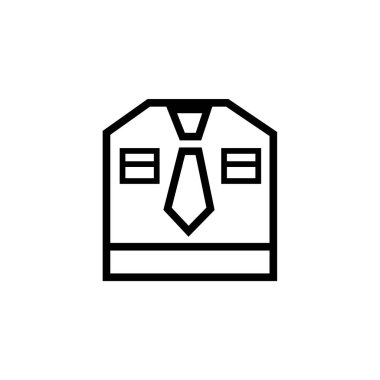 Web ve mobil uygulaması tasarım, tek tip logo kavramı için beyaz arka plan üzerinde izole Tekdüzen simge vektör