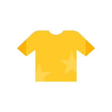 Web ve mobil uygulaması tasarımı, gömlek logo kavramı için beyaz arka plan üzerinde izole gömlek simge vektör