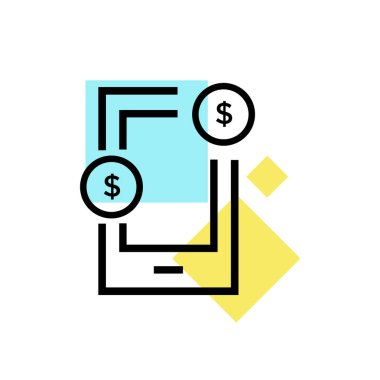 Web ve mobil uygulaması tasarımı, Smartphone logo kavramı için beyaz arka plan üzerinde izole Smartphone simge vektör