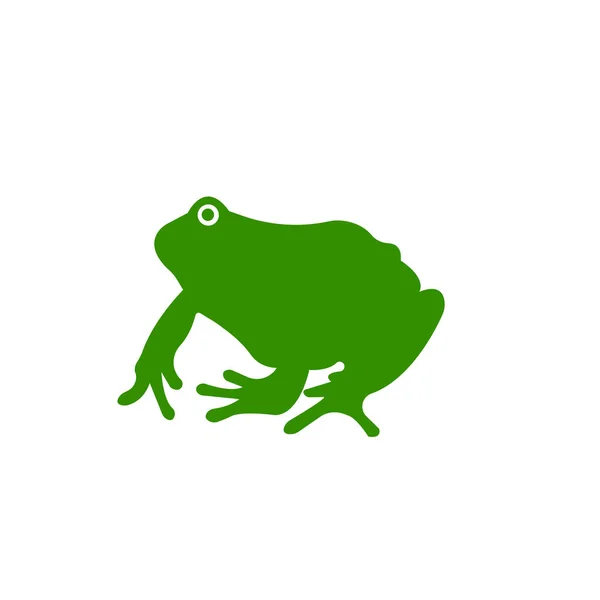 Frog icon vector sign and symbol isolated on white background