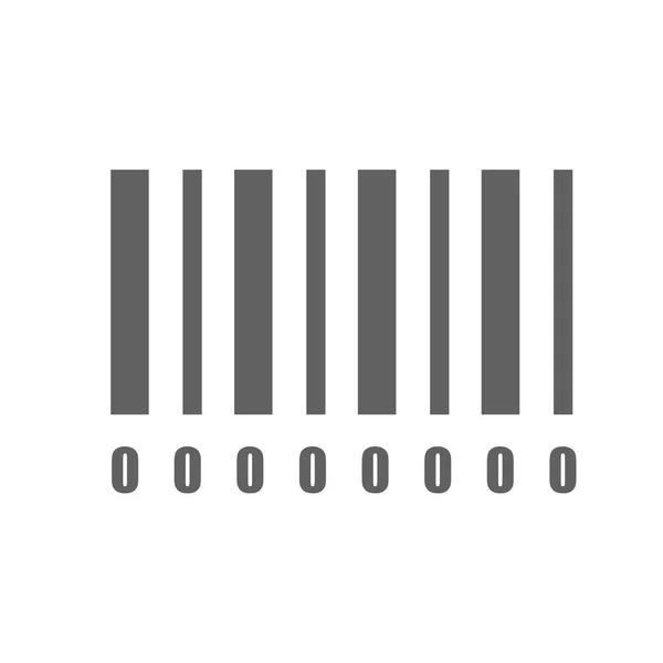 Barcode Symbol Vektor Isoliert Auf Weißem Hintergrund Für Ihre Web — Stockvektor