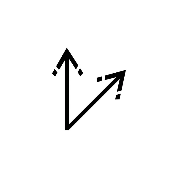 移動アイコン ベクトル Web およびモバイル アプリの設計 移動ロゴのコンセプト ホワイト バック グラウンドの分離 — ストックベクタ