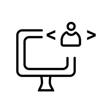 Web ve mobil uygulaması tasarım için beyaz arka plan üzerinde izole askere simgesi