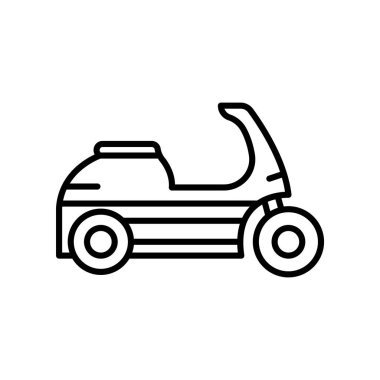 Beyaz arka plan üzerinde teslimat işareti izole teslim simge vektör