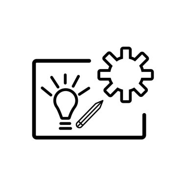 Uygulama simge vektör işareti ve üzerinde beyaz backgr izole sembolü