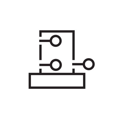 Web ve mobil uygulaması tasarım için beyaz arka plan üzerinde izole piercing simgesi