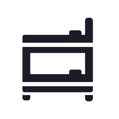 Ranza simge vektör işareti ve beyaz arka plan üzerinde B izole sembolü