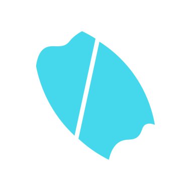 Web ve mobil uygulaması tasarım için beyaz arka plan üzerinde izole Bodyboard simgesi