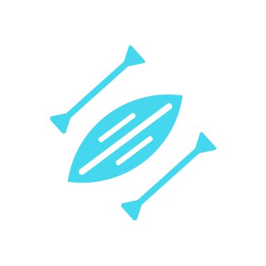 Web ve mobil uygulaması tasarım için beyaz arka plan üzerinde izole kayık simgesi