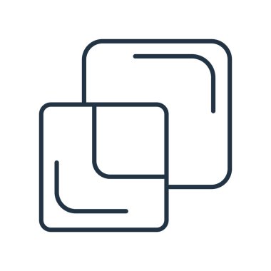 Beyaz arka plan üzerinde dışlama işareti izole simge vektör dışlamak