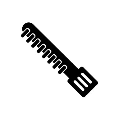 Web ve mobil uygulaması tasarım için beyaz arka plan üzerinde izole kürek simgesi