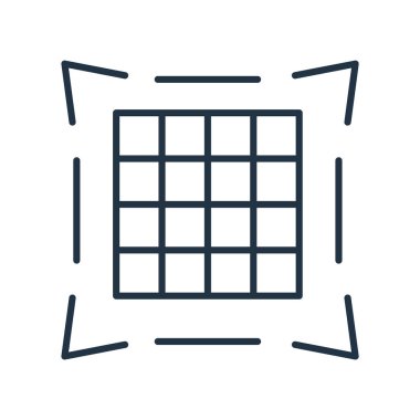 Beyaz arka plan üzerinde kılavuz işareti izole kılavuz simge vektör