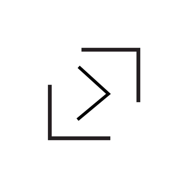 Значок Правої Кнопки Вектор Ізольовано Білому Тлі Вашого Дизайну Веб — стоковий вектор