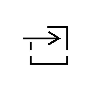 Transfer simge vektör web ve mobil uygulaması tasarımı, Transfer logo kavramı için izole üzerinde beyaz arka plan