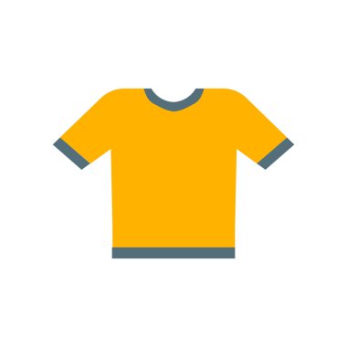 Web ve mobil uygulaması tasarımı, gömlek logo kavramı için beyaz arka plan üzerinde izole gömlek simge vektör