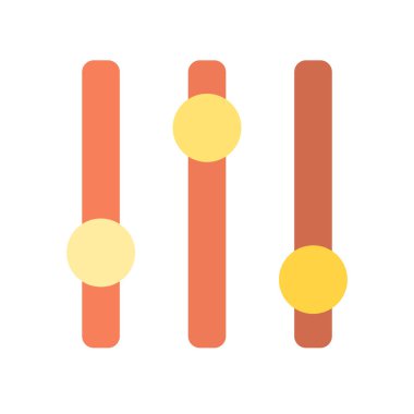 Düzeyleri simge vektör işareti ve beyaz arka plan üzerinde izole sembolü,