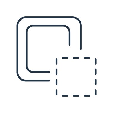 Eksi fron beyaz arka plan üzerinde izole açık simge vektör