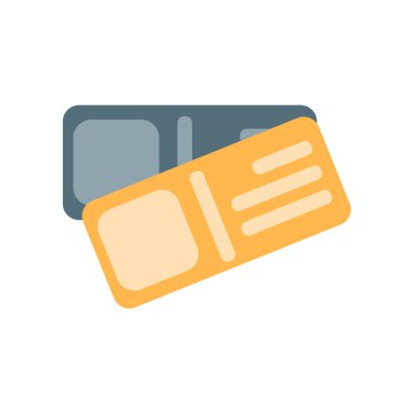 Kartpostal simge vektör işareti ve üzerinde beyaz adam izole sembolü