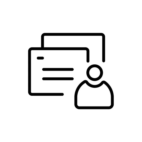 Folderu ikona wektor znak i symbol na białym tle — Wektor stockowy