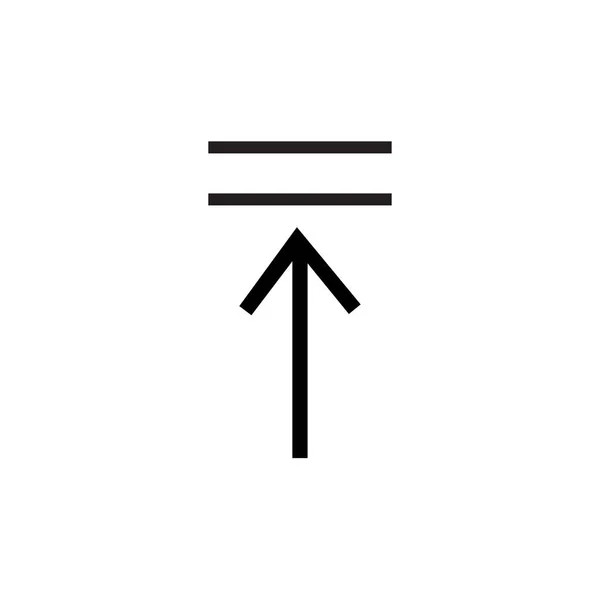 Sonraki simge vektör işareti ve beyaz arka plan üzerinde N izole sembolü — Stok Vektör