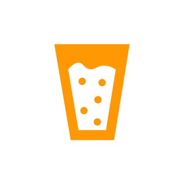 Thandai simge vektör işareti ve beyaz arka plan üzerinde izole sembolü