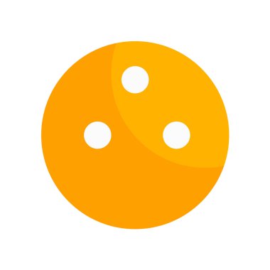 Bowling simge vektör işareti ve beyaz arka plan üzerinde izole sembolü