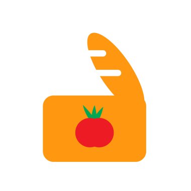 Web ve mobil uygulaması tasarım için beyaz arka plan üzerinde izole çorba simgesi