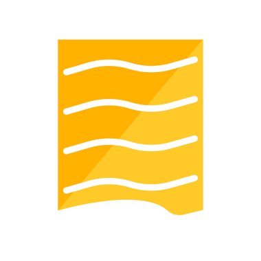 Simge vektör işareti ve beyaz arka plan üzerinde izole sembolü kurutma,