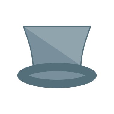 Aksesuar simge vektör işareti ve üzerinde beyaz adam izole sembolü