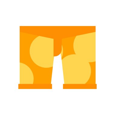 Giyim simge vektör işareti ve üzerinde beyaz adam izole sembolü