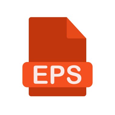EPS simge vektör işareti ve beyaz arka plan üzerinde Ep izole sembolü