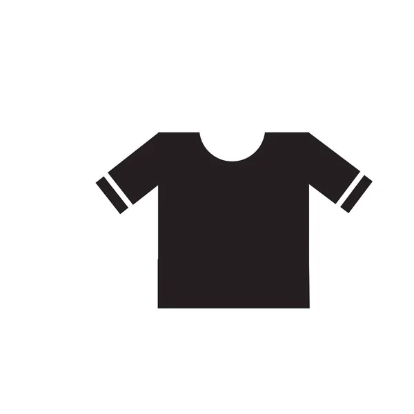 Shirt Pictogram Vector Geïsoleerd Witte Achtergrond Voor Web Mobiele App — Stockvector