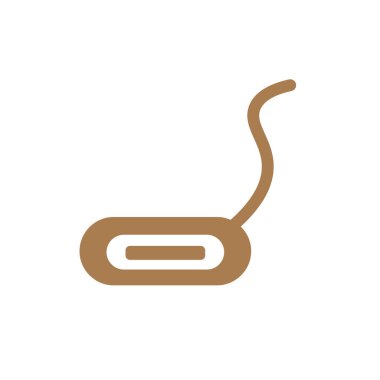 İp simge vektör işareti ve beyaz arka plan üzerinde izole sembolü