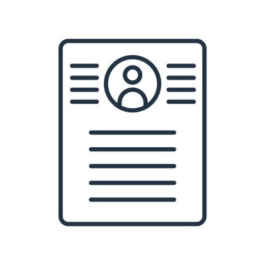 Beyaz arka plan üzerinde Özet işareti izole Özet simge vektör