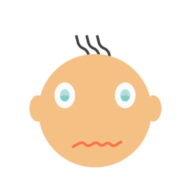 Mutlu gülümseme simge vektör web ve mobil uygulaması tasarımı, mutlu gülümseme logo kavramı için izole üzerinde beyaz arka plan