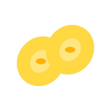 Ziller simge vektör işareti ve beyaz arka plan üzerinde izole sembolü