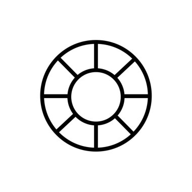 Web ve mobil uygulaması tasarım için beyaz arka plan üzerinde izole simge vektör logo kavramı kaydetmek