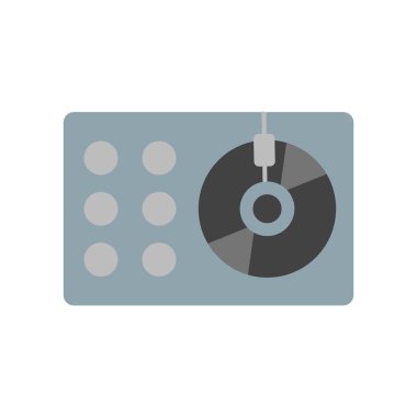 Pikap simge vektör işareti ve üzerinde beyaz backgrou izole sembolü