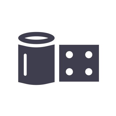 Bandaj simge vektör işareti ve beyaz arka plan üzerinde izole sembolü